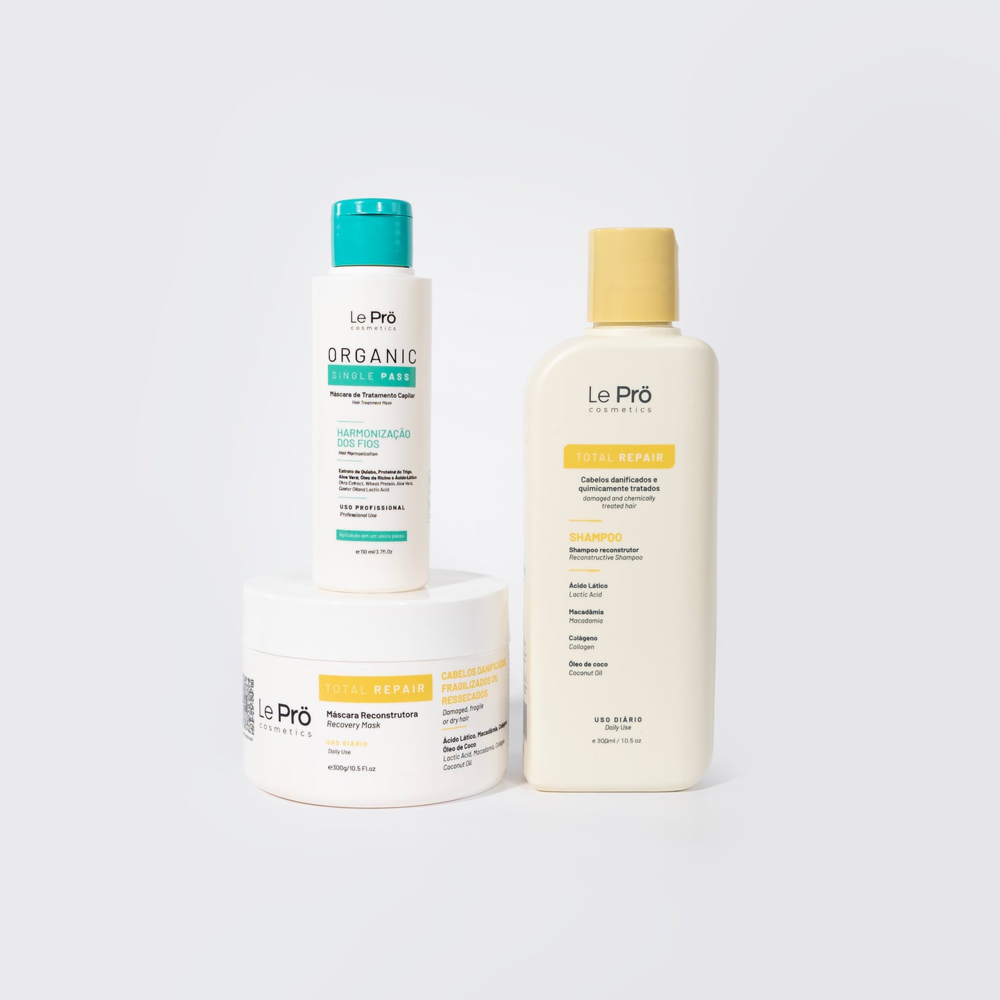 Pack lissage maison - Cheveux courts